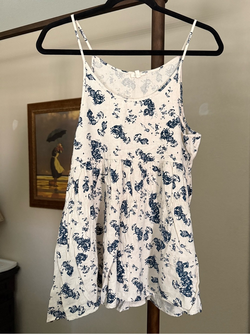 En Crème Floral Top